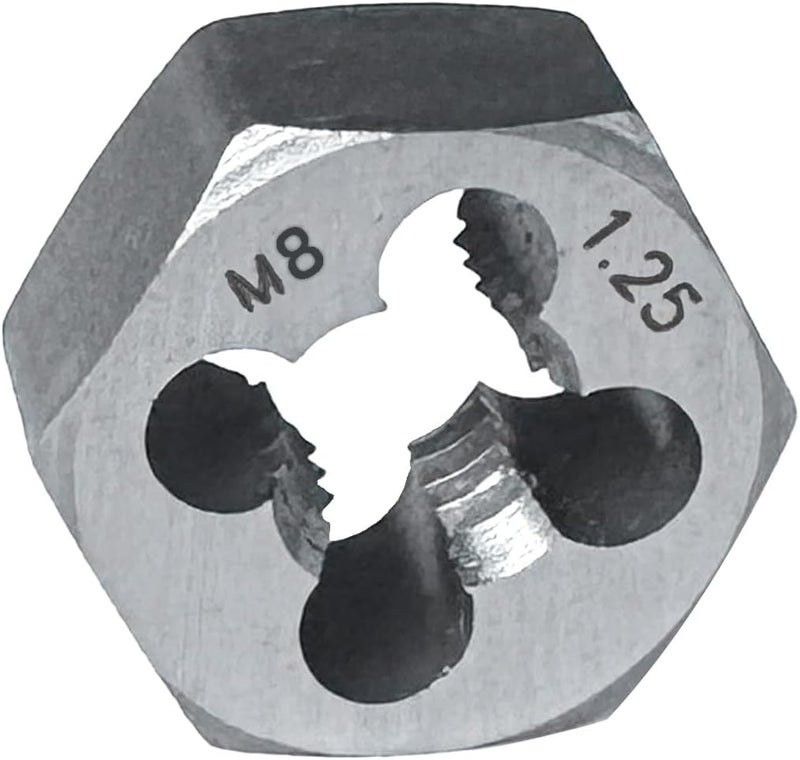 M8 x 1.25 Hex Die Rethreading Die Thread Die Carton Steel For Right Hand